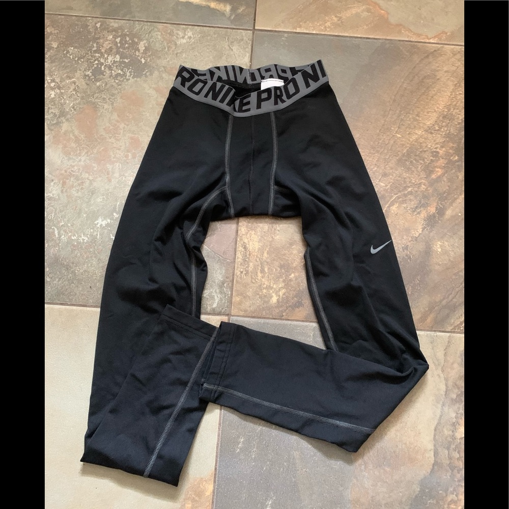 Nike Pro boys training tights.